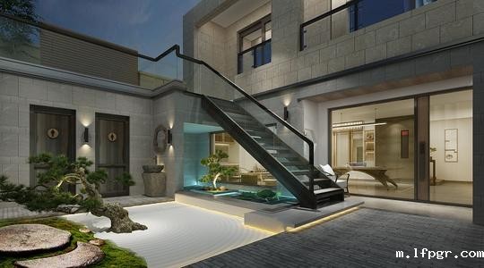 下沉式庭院 下沉式庭院